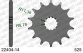 Pignone AFAM 22404-14 passo 525 SUZUKI GSF 400 BANDIT 1989  -1997